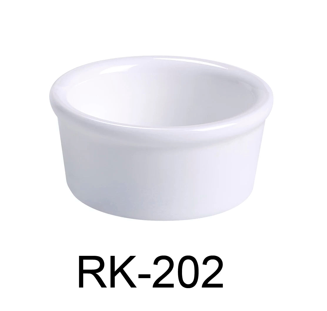 Yanco RK-202 2 1/2" X 1 1/4" RAMEKIN 2 OZ