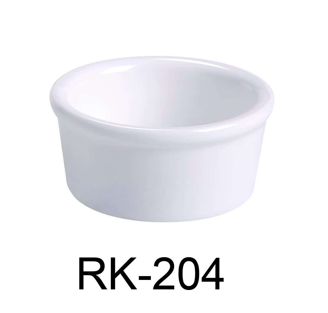 Yanco RK-204 3 1/4" X 1 1/2" RAMEKIN 4 OZ