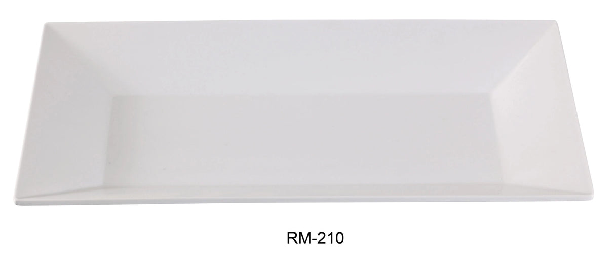 Yanco Rome 10 X 6" Rectangular Plate