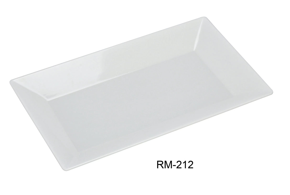 Yanco Rome 12 X 7 1/2" Rectangular Plate