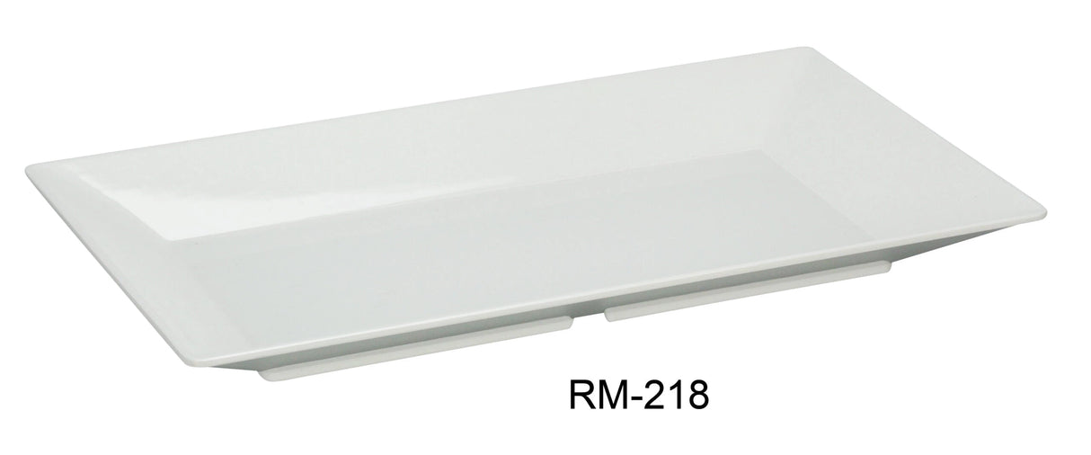 Yanco Rome 18 X 10 1/2" Rectangular Plate