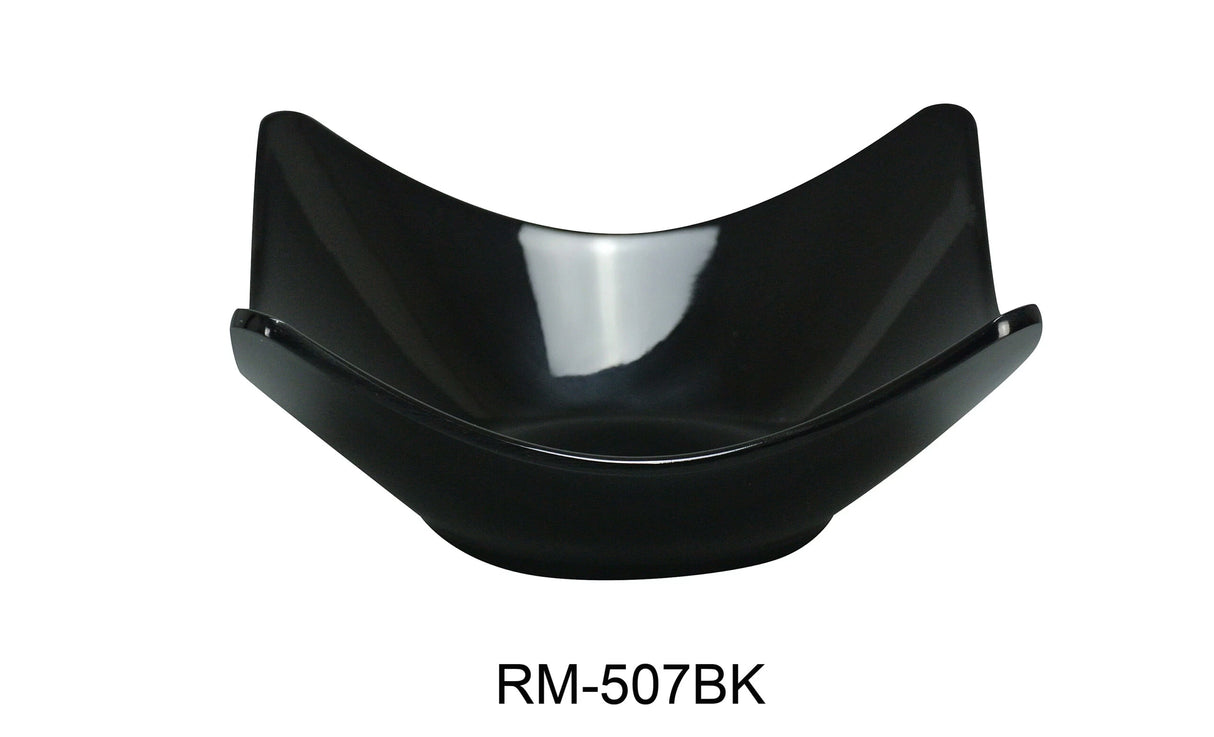 Yanco Rome-Black 7 1/4" Salad Bowl 16 Oz Black