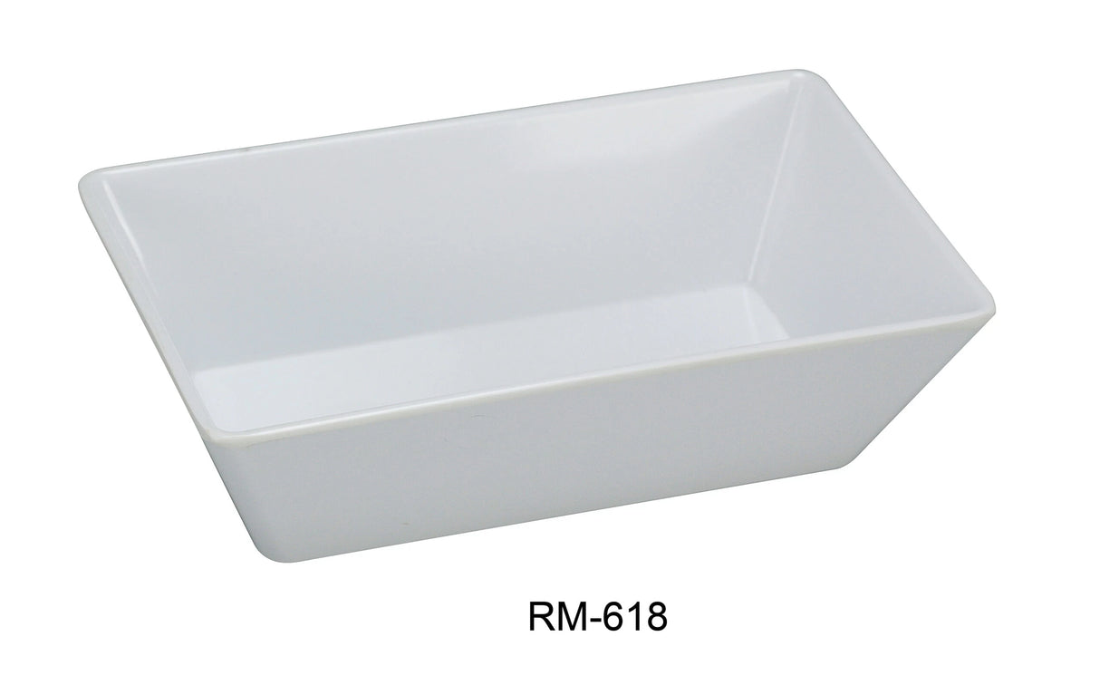Yanco Rome 17 3/4" X 11 3/4" X 2 1/2" Rectangular Tray