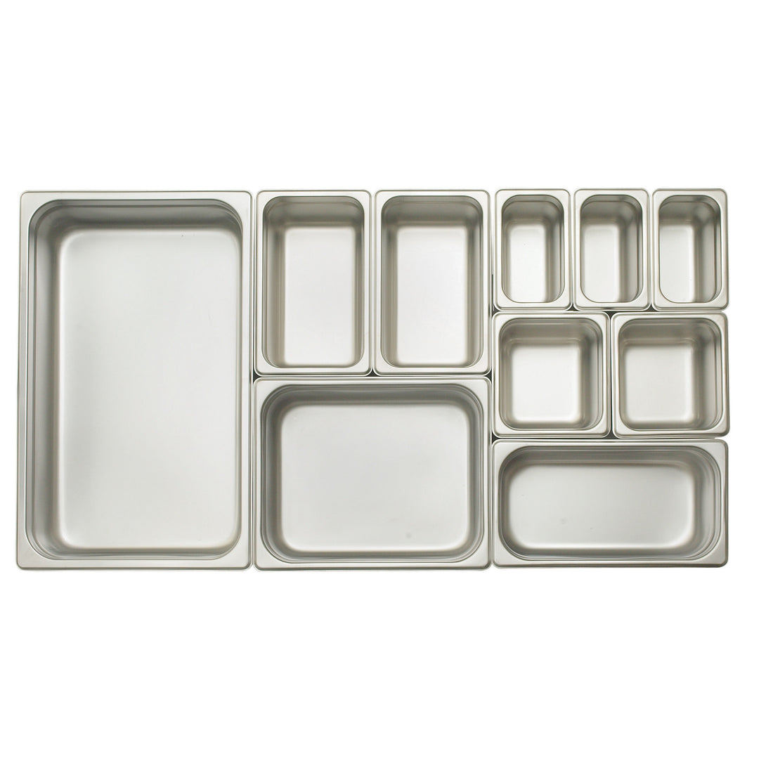 Winco Anti-Jam Steam Pan, 25 Gauge Stainless Steel