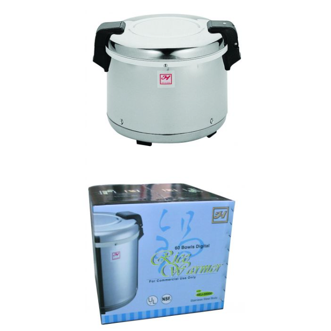 Stainless Steel 30 Cup Rice Warmer