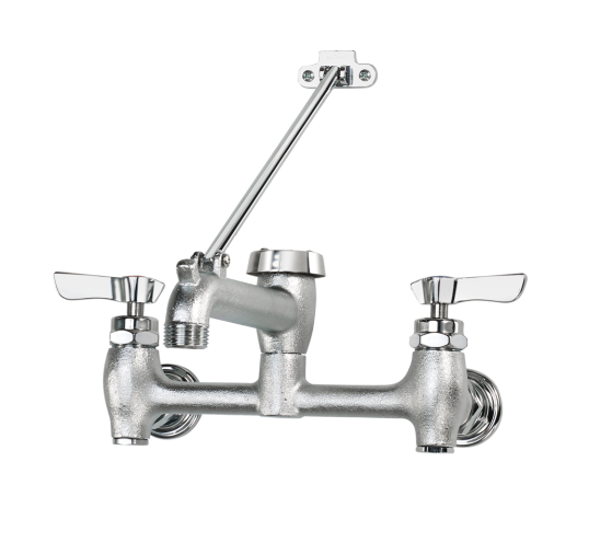 Silver Series Service Sink Faucet with 6-1/2" Vacuum Breaker Spout