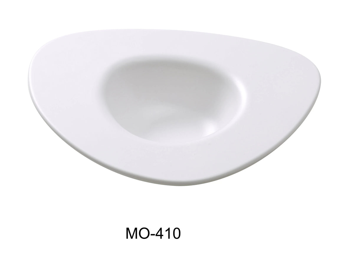 Yanco Moderne 10 1/2" X 9" X 2" Dessert Plate 10 Oz