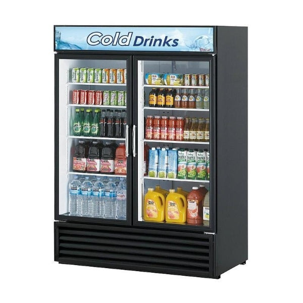TGM-50RSB-N Double Glass Door Refrigerator (Free Shipping)