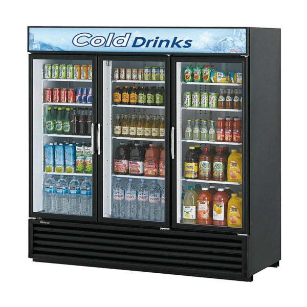 TGM-72RSB-N Triple Glass Door Refrigerator (Free Shipping)