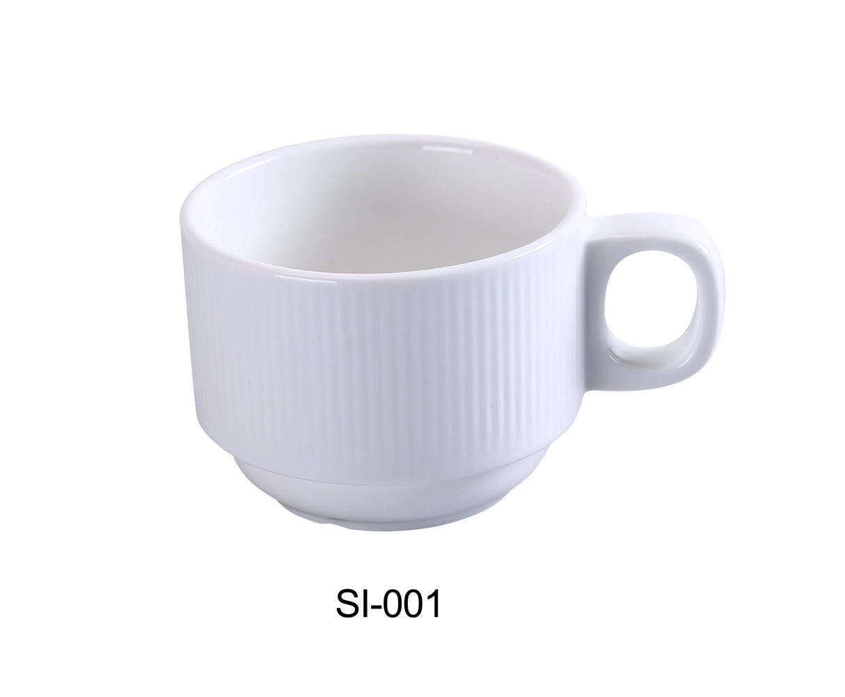 Yanco Siena 3 3/8" X 2 1/2" Coffee/Tea Cup 7 Oz