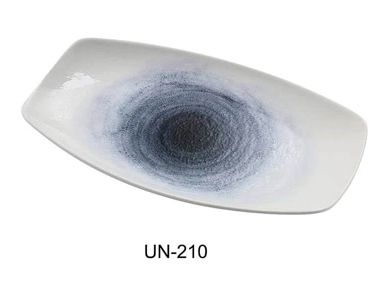 Yanco Universe 10" X 5 7/8" X 1 1/4" Rectangular Plate
