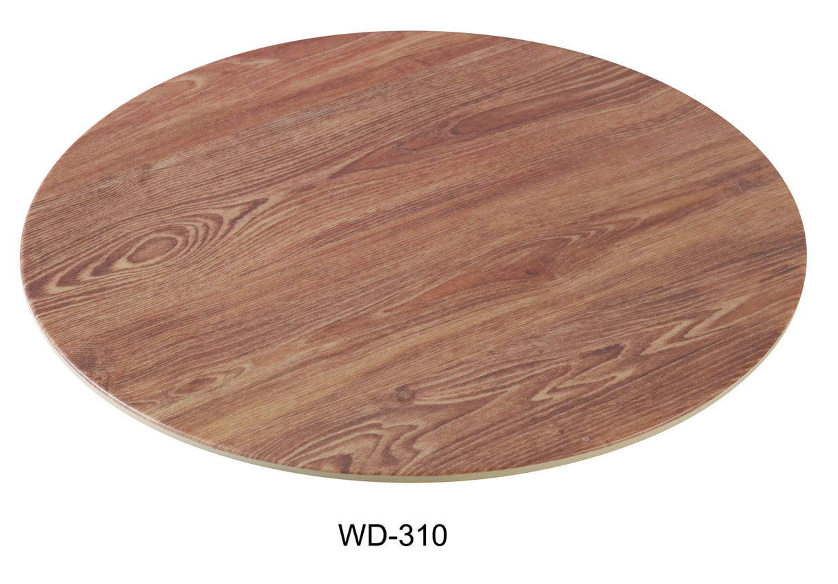 Yanco Wooden 10" Round Tray