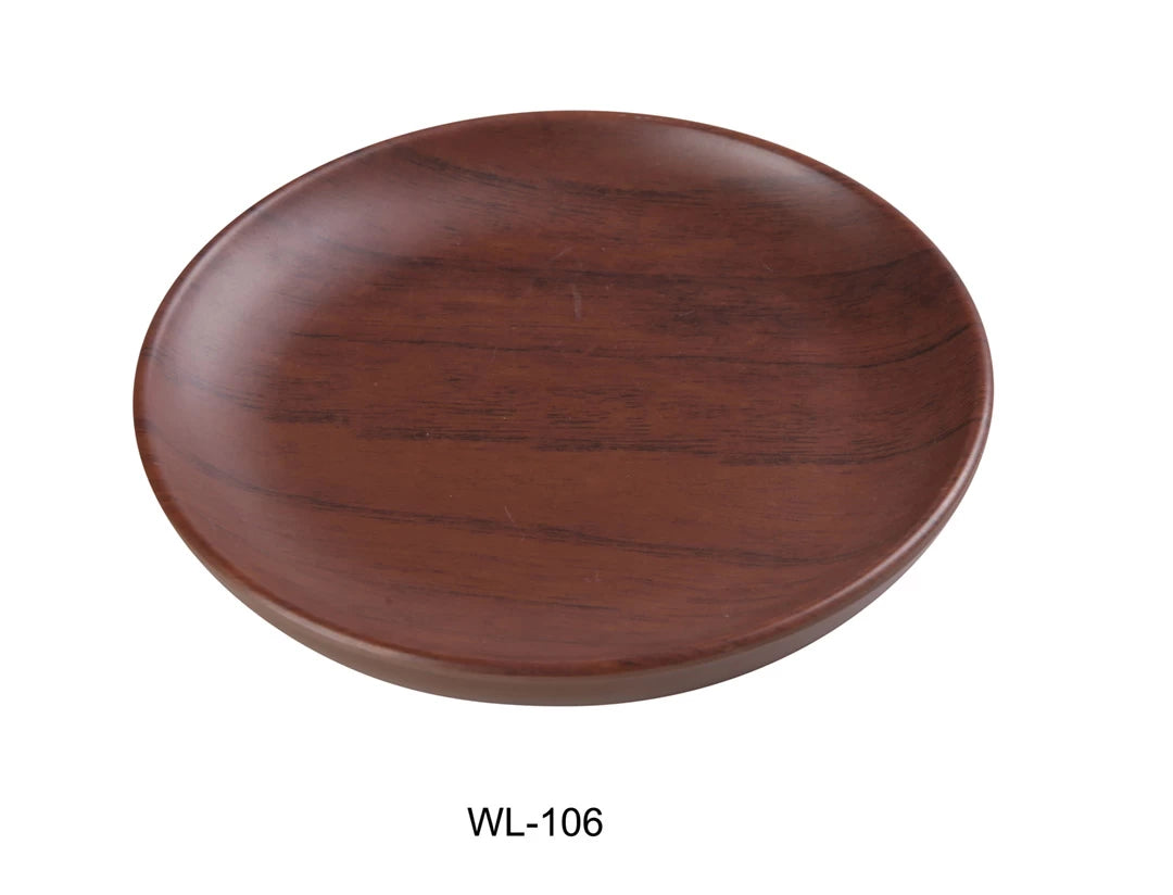 Yanco Woodland 6" X 5/8" Round Plate