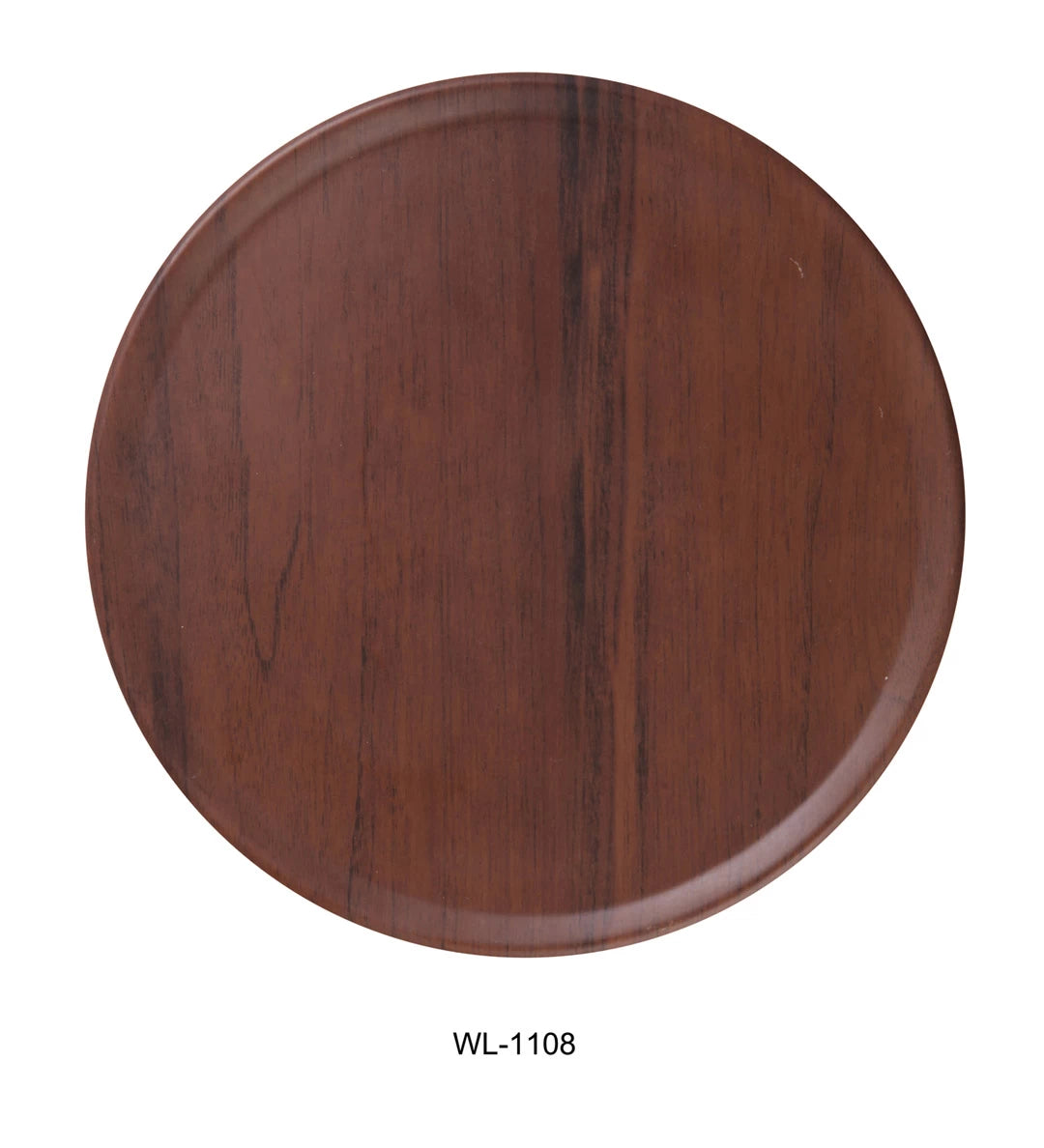 Yanco Woodland 8 1/4" X 3/4" Round Plate