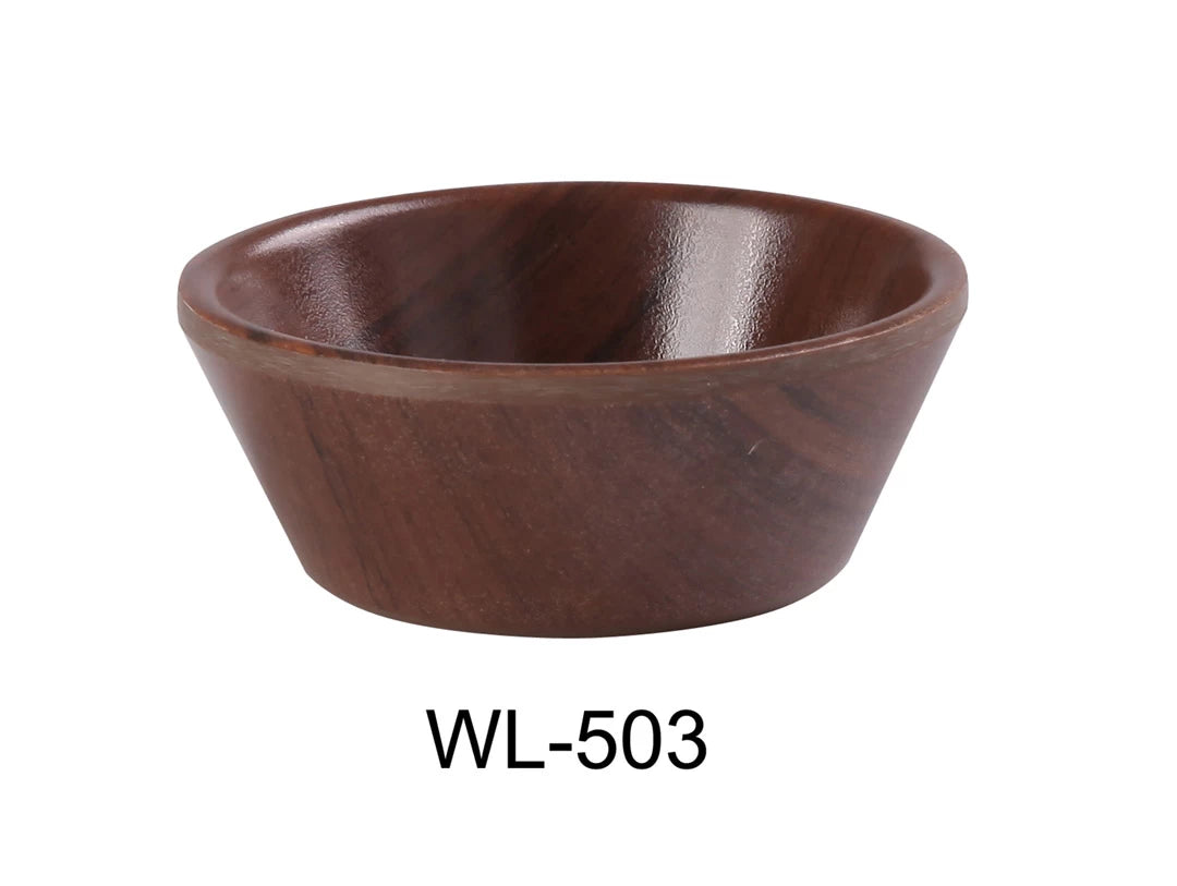 Yanco Woodland 3" X 1 1/8" Sauce Dish 1.8 Oz