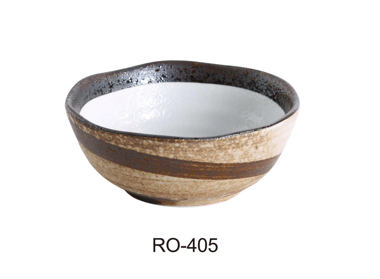 Yanco Rockeye 4 1/2" Miso Soup Bowl 8 Oz