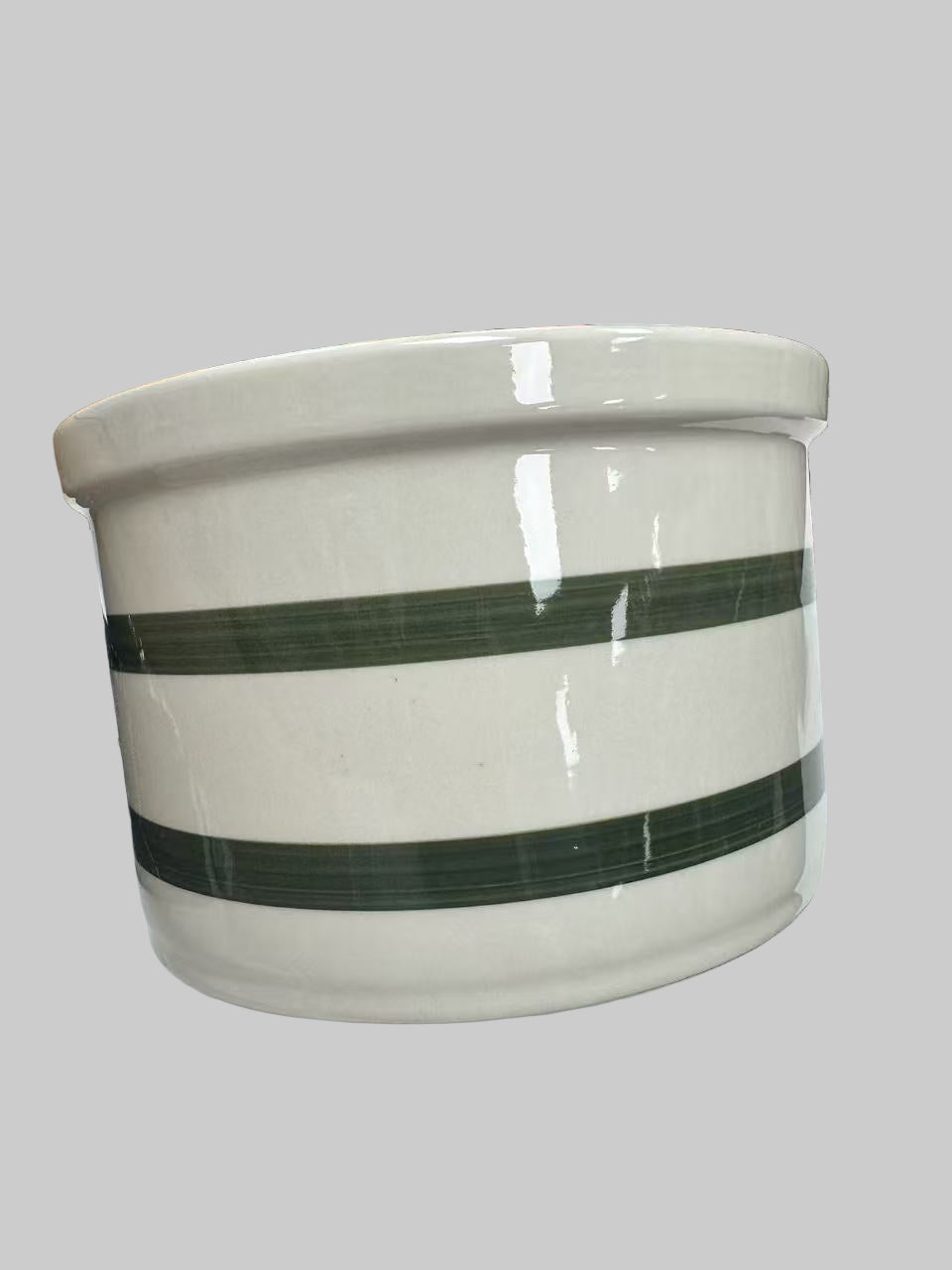Ceramic pickling crock