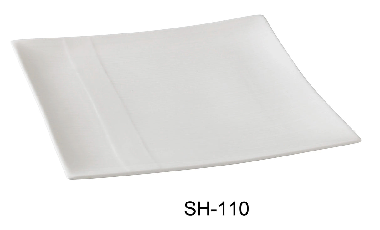 Yanco Shanghai 10 1/4" Square Plate