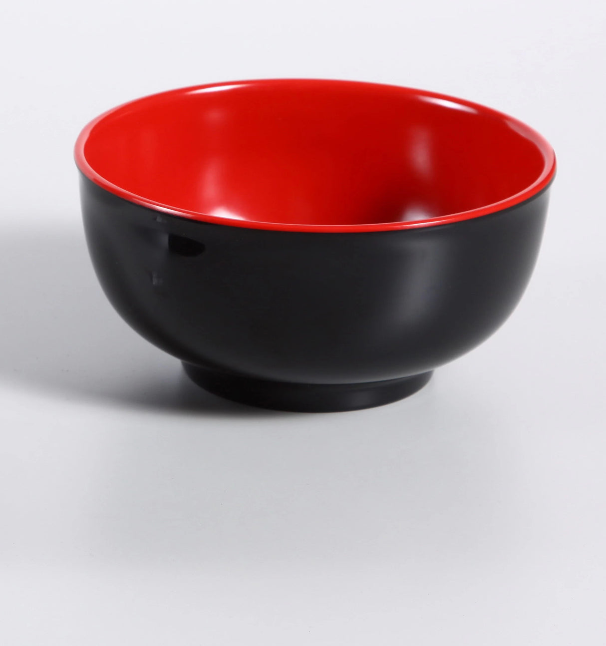 Yanco BLACK & RED 6 7/8" BOWL 36 OZ