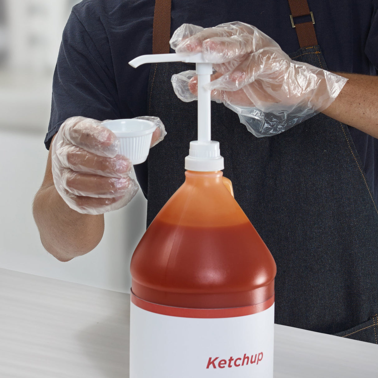 Pump Dispenser with 3 Restrictors Set