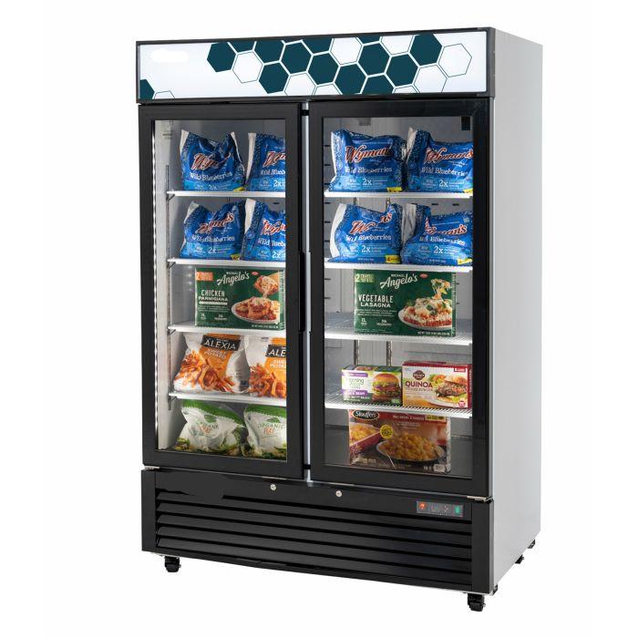 49 Cu/ft Glass Door Merchandiser Freezer