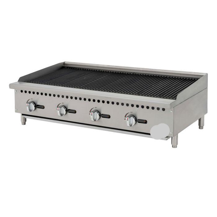48″ Wide Char-Rock Broiler - 140,000 BTU