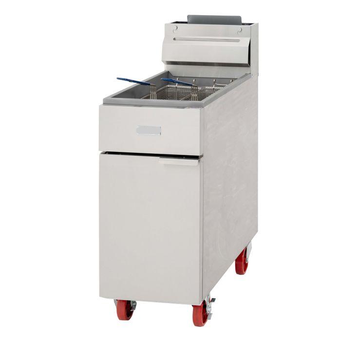 40 lb Natural Gas Fryer - 102,000 BTU