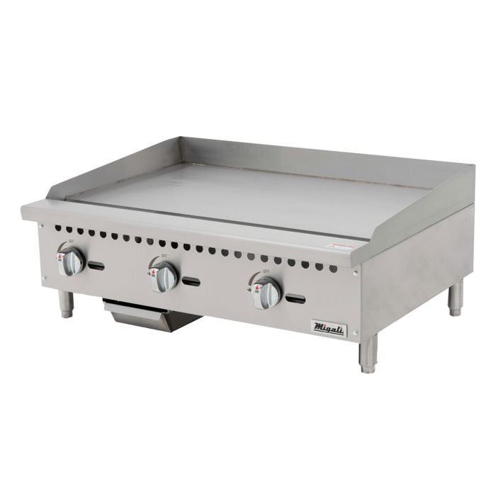 36″ Wide Manual Griddle - 90,000 BTU