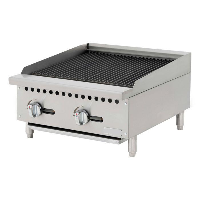 24″ Wide Radiant Broiler - 70,000 BTU
