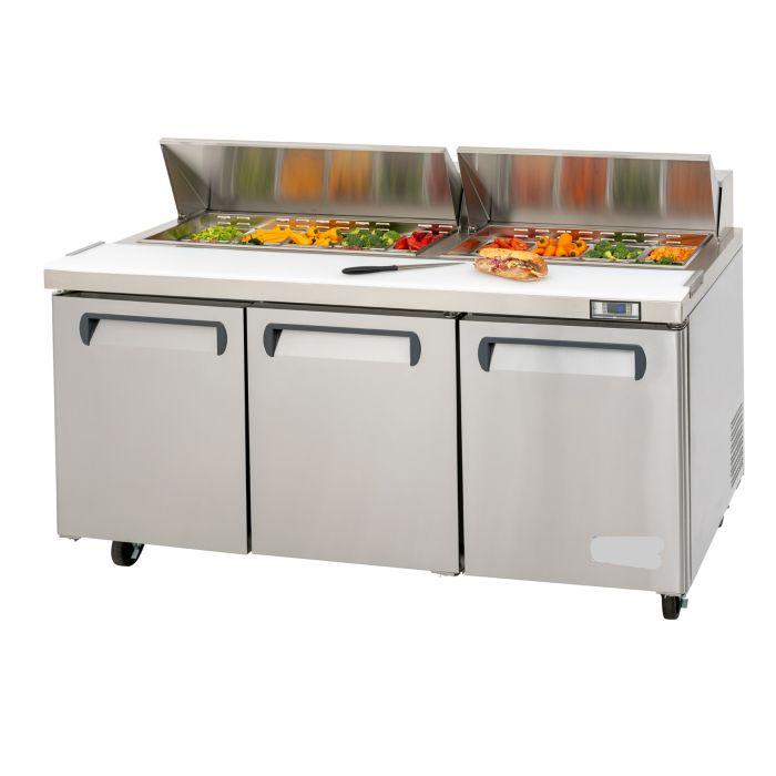72″ – 18 Pans, Sandwich Prep Table