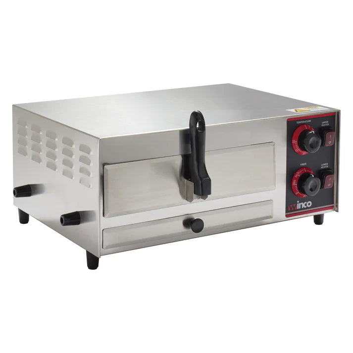 Electric Pizza Oven: Large, Dual-Heated Stainless Steel Appliance for Perfect Bakes