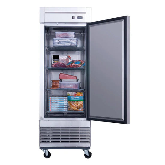 Dukers D28F Single Door Commercial Freezer in Stainless Steel (Free Shipping) (Add to cart for discount)