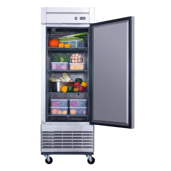 Dukers D28R Single Door Commercial Refrigerator in Stainless Steel (Free Shipping) (Add to cart for discount)