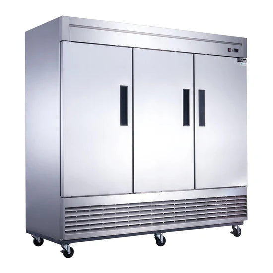Dukers D83R 3-Door Commercial Refrigerator in Stainless Steel (Free Shipping) (Add to cart for discount)