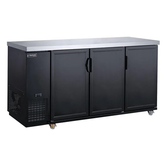 Dukers DBB72-M3 3-Door Bar and Beverage Cooler (Solid Doors) (Free Shipping) (Add to cart for discount)