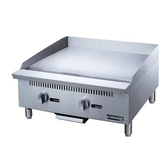 Dukers  DCGMA24 24 in. W Griddle with 2 Burners (Free Shipping) (Add to cart for discount)