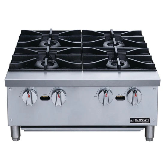 Dukers  DCHPA24 Hot Plate with 4 Burners (Free Shipping) (Add to cart for discount)