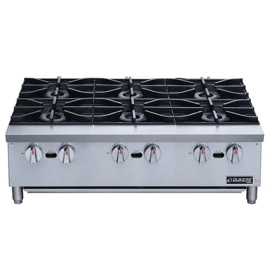 Dukers  DCHPA36 Hot Plate with 6 Burners (Free Shipping) (Add to cart for discount)