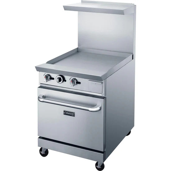 Dukers  DCR24-GM 24" Gas Range with 24" Griddle (Free Shipping) (Add to cart for discount)