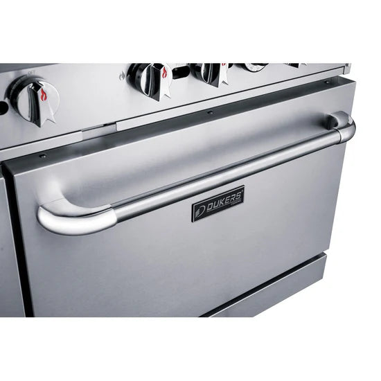 Dukers  DCR60-10B 60" Gas Range with Ten (10) Open Burners (Free Shipping) (Add to cart for discount)