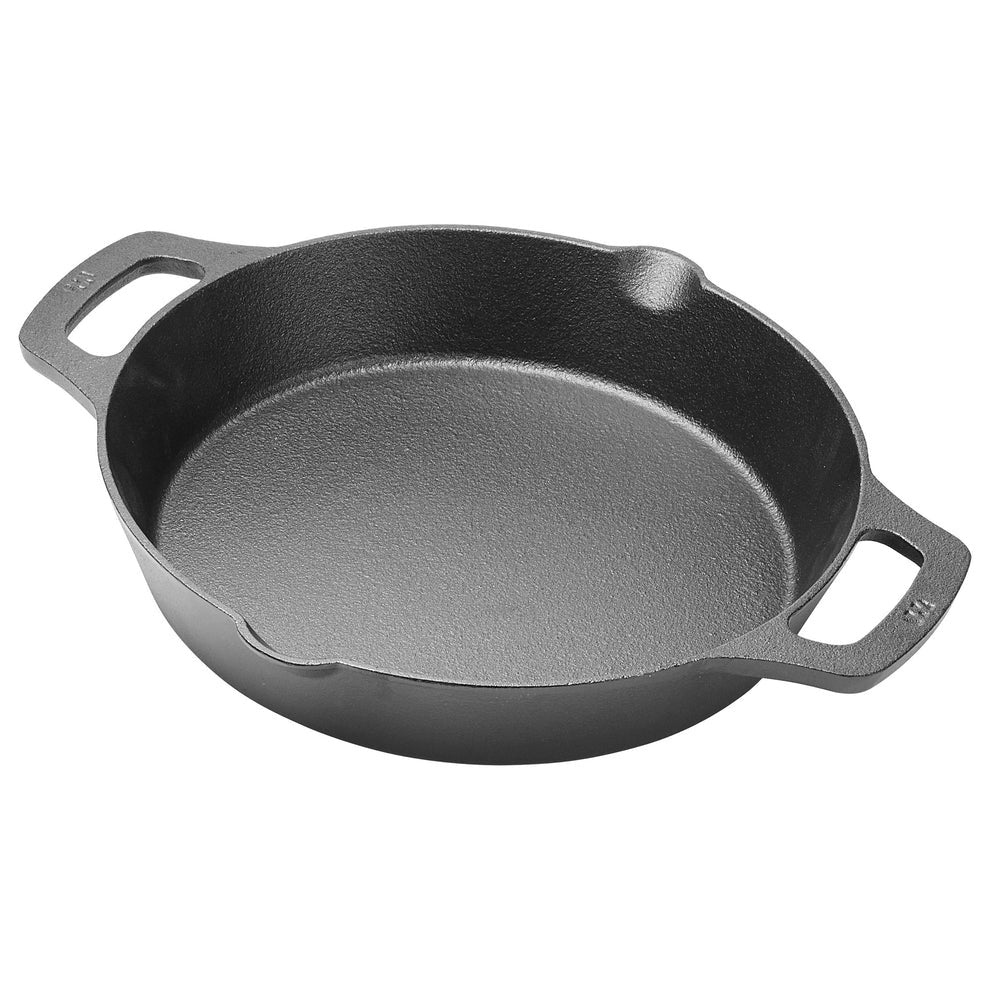 FireIron Cast Iron Skillet with Dual Handles