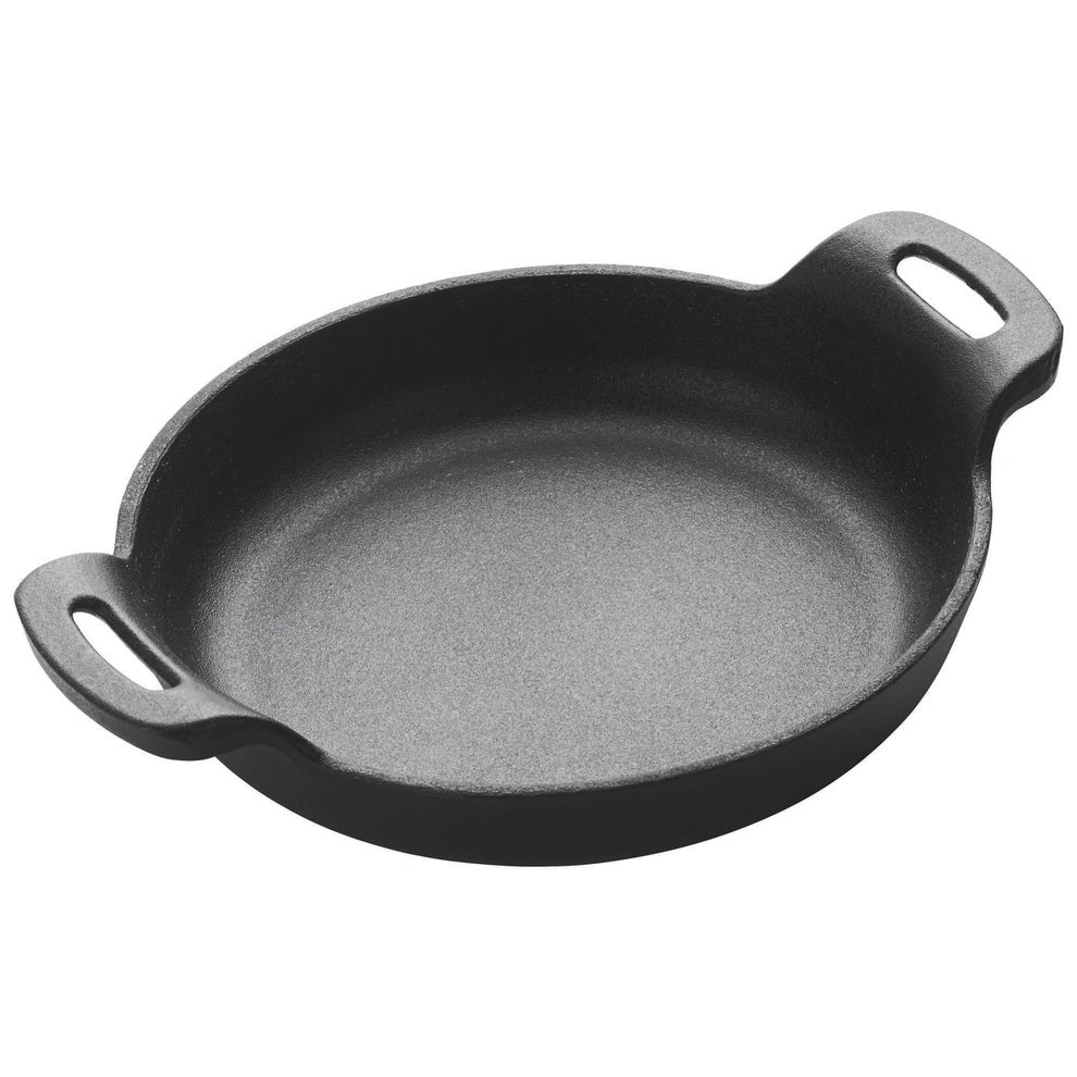 CASM-6R - 6-3/8" FireIron Mini Cast Iron 14oz Round Server
