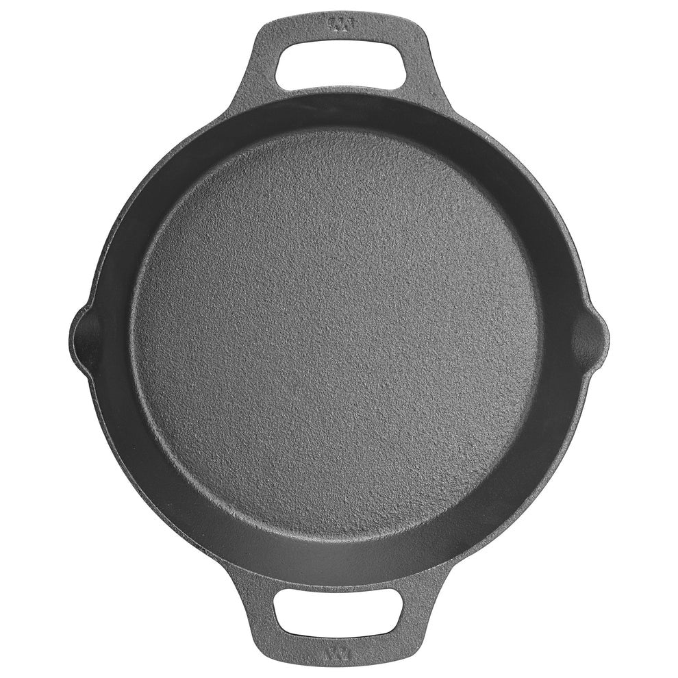 FireIron Cast Iron Skillet with Dual Handles