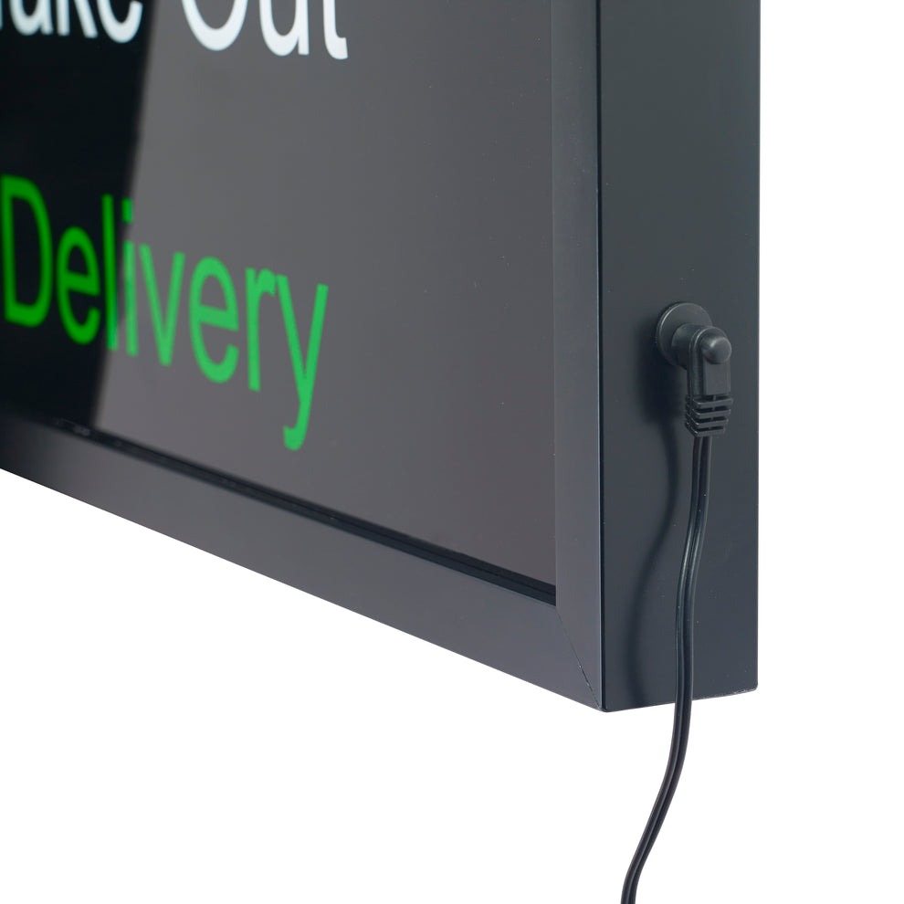 All-in-One "OPEN" LED Sign