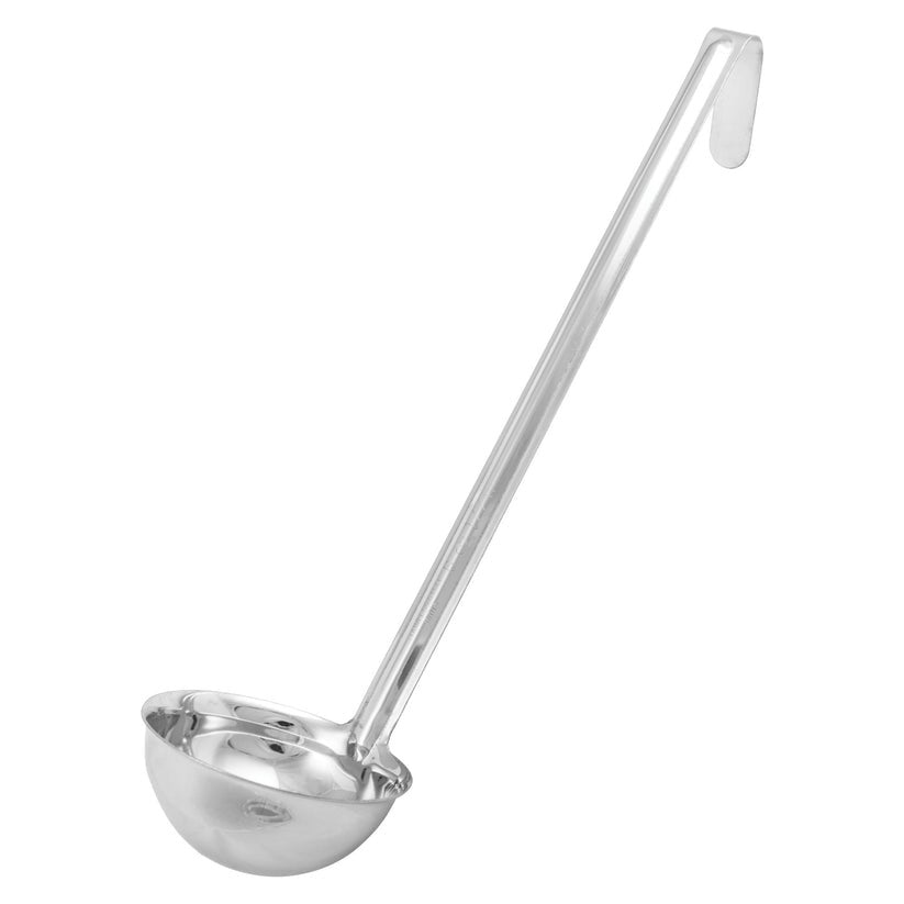 Winco Prime One-Piece Ladle, Stainless Steel