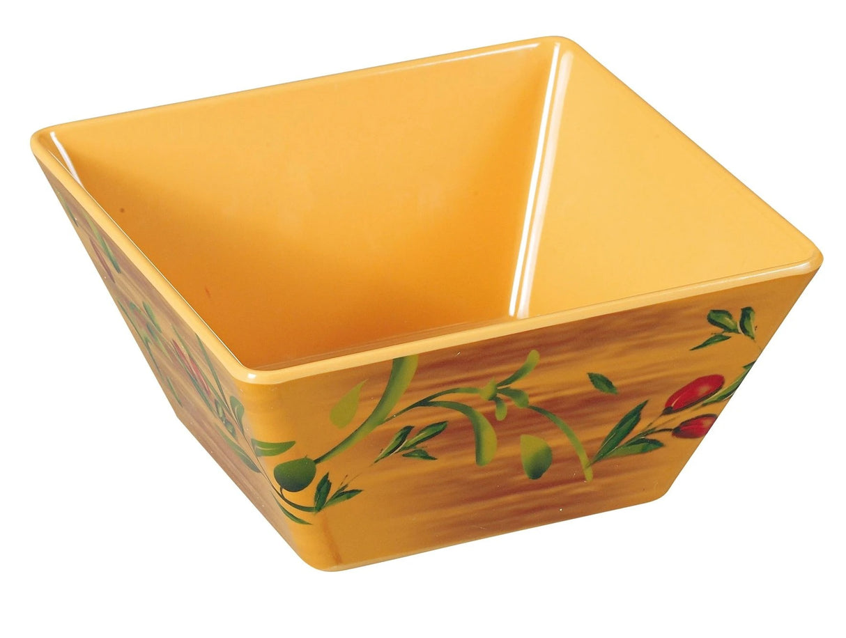 48 Pack Yanco Olive 5" X 3" Square Bowl 20 Oz