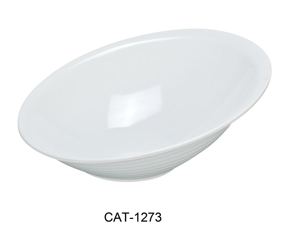 72 Pack Yanco CATERING COLLECTION 15" x 12.5" x 5" SHEER BOWL 4.5 QT