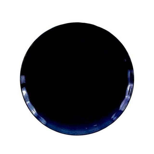 72 Pack Yanco CATERING COLLECTION 16" ROUND PLATE - BLACK