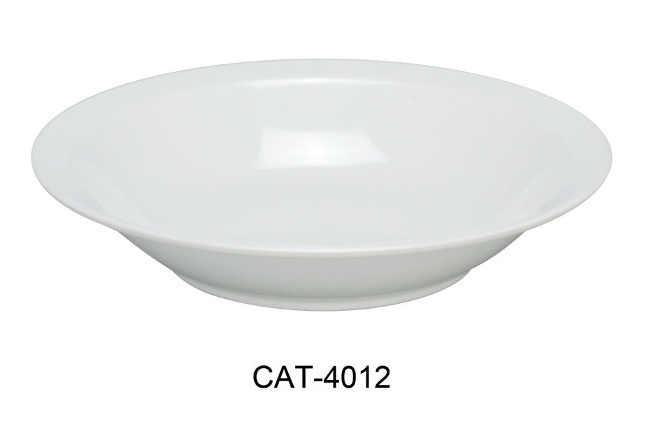 144 Pack Yanco CATERING COLLECTION 12" x 2 1/4" DEEP RIM BOWL 68 OZ