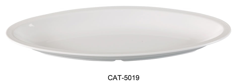 144 Pack Yanco CATERING COLLECTION 19" x 8" DEEP PLATTER